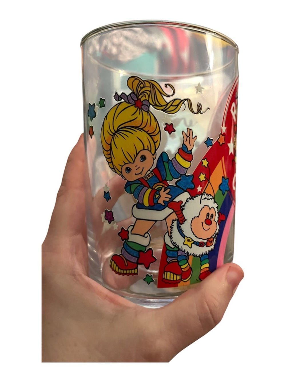 Rainbow Brite Character Glass Organizer - Colorful Retro Design